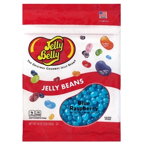 image:imageJelly Belly Blue Raspberry Jelly Beans  1 Pound 16 Ounces Resealable Bag  Genuine Official Straight from the Source