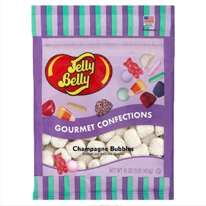 image:imageJelly Belly Champagne Bubbles Candy  1 Pound 16 Ounces Resealable Bag  Genuine Official Straight from the SourceNonAlcoholic Champagne