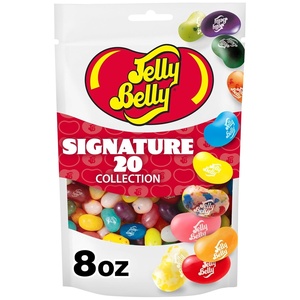 image:imageJelly Belly Signature 20 Collection Jelly Beans 1 Pouch Premium Jelly Beans for the Flavor Aficionado Assortment May Vary 8 oz