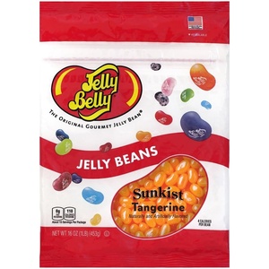 image:imageJelly Belly Sunkist Tangerine Jelly Beans  1 Pound 16 Ounces Resealable Bag  Genuine Official Straight from the Source