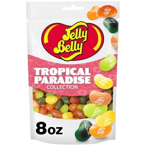 image:imageJelly Belly Tropical Paradise Jelly Bean Collection  8 oz Pouch Bag  Genuine Official Straight from the Source