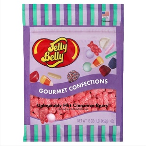 image:imageJelly Belly Unbearably Hot Cinnamon Bears Candy  1 Pound 16 Ounces Resealable Bag  Genuine Official Straight from the SourceCinnamon
